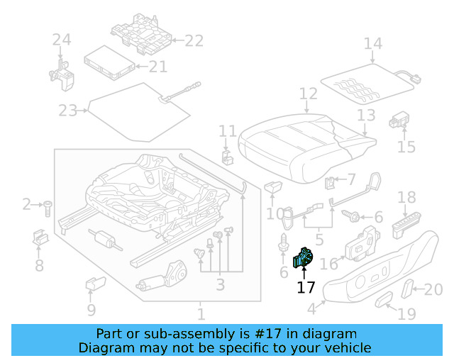 Lumbar Switch 561-959-777-9B9 - View 6