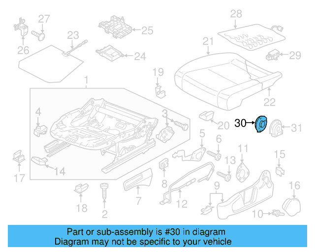 Adjuster 5C6-882-378 - View 16