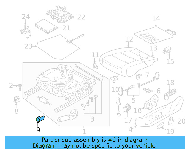 Track End Cover 8E0-881-347-E-01C - View 26