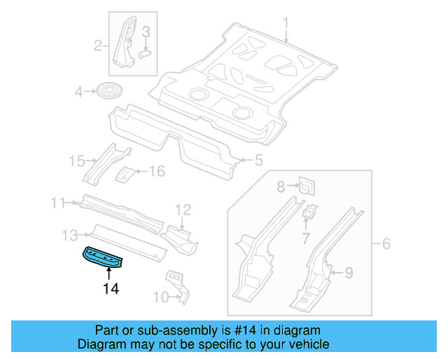 Filler Plate 5N0-803-097 - View 7