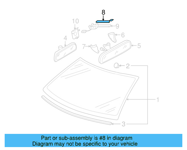 Side Cover 3B0-858-547-A-Y20 - View 21