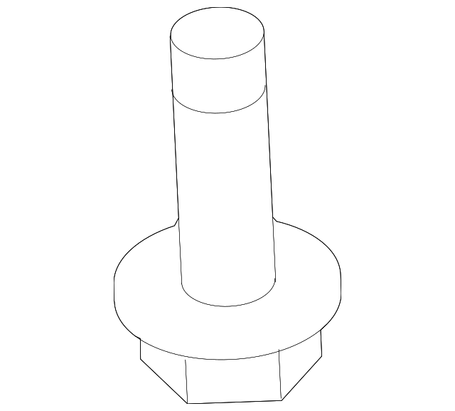 Heat Shield Bolt N-910-669-01