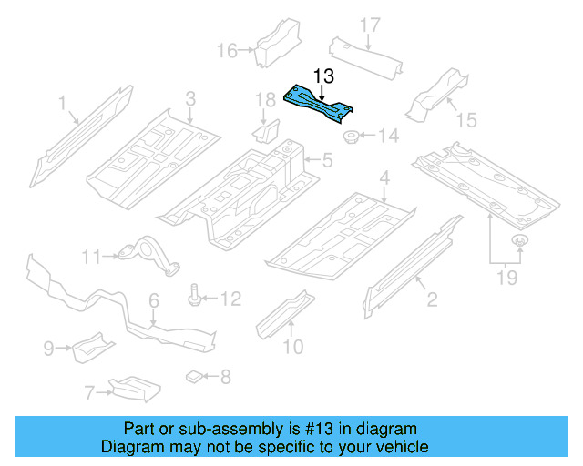 Rear Reinforced 5N0-802-117 - View 3