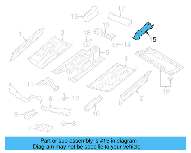 Seat Mount 5N0-802-569 - View 3