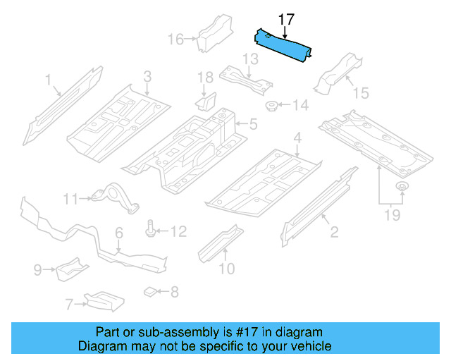 Seat Support 5N0-803-231 - View 3