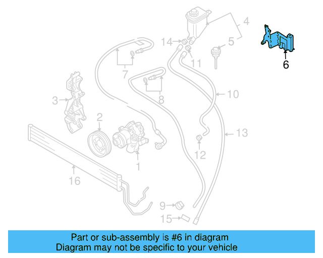 Reservoir Hose Clamp N-906-869-02 - View 395