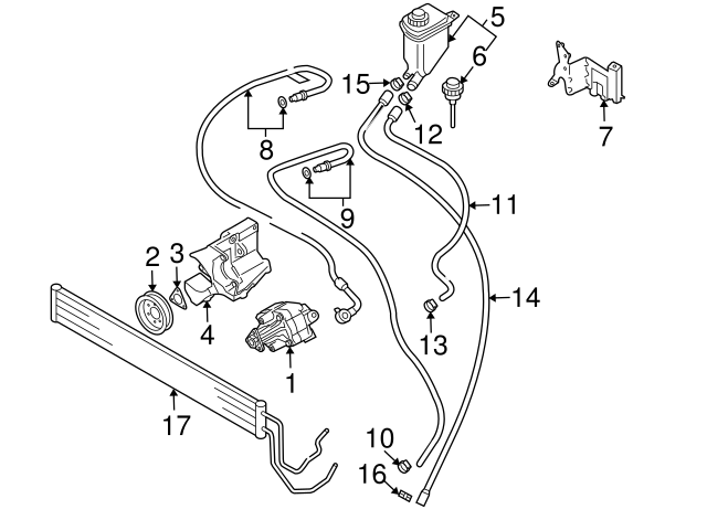 Pressure Hose 7L6-422-893-BN