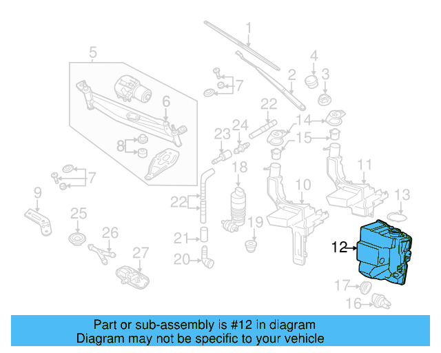 Reservoir 3C8-955-453-B - View 4