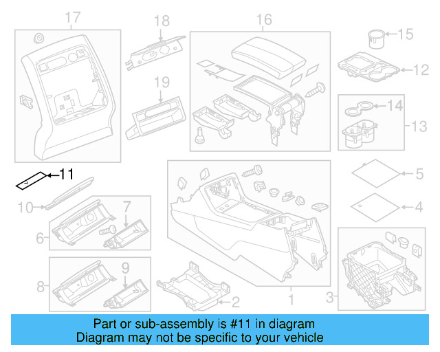 Shift Plate 7P1-863-212-AD-ME1