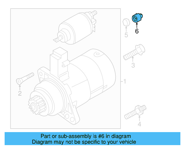 Electric Contact 1K0-973-751 - View 4