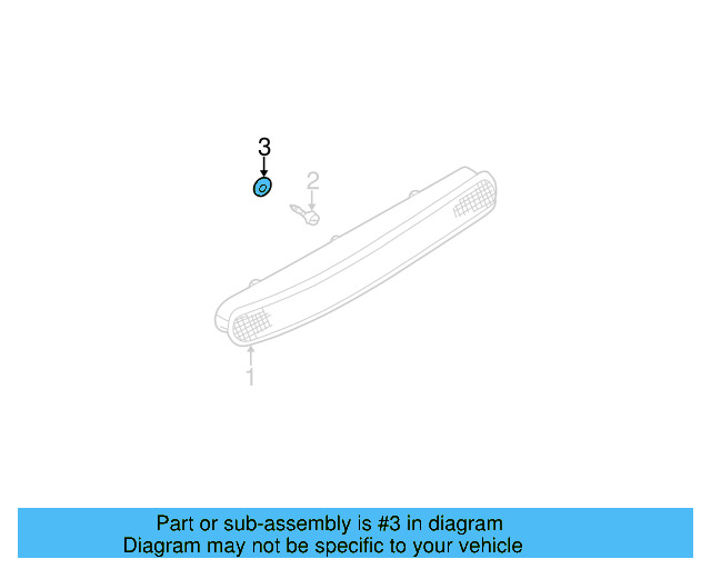 High Mount Lamp Washer N-011-522-21 - View 8