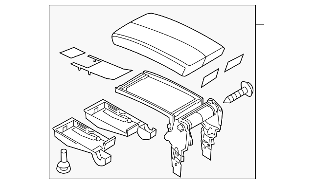 Armrest Assembly 7P6-864-207-B-ML2