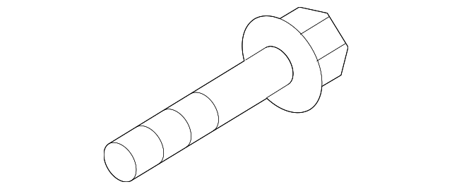 Stabilizer Bar Bolt N-107-658-01 - View 2