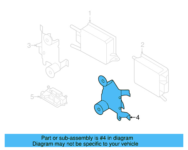 Bracket 7P6-907-455-A - View 4