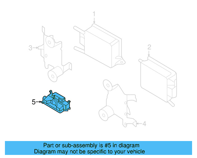 Collision Avoidance Camera 7P6-907-217-B-Z1Y - View 5