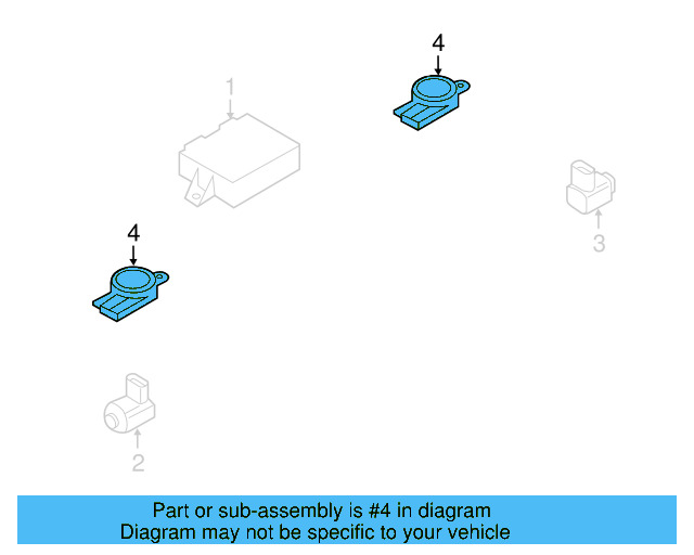 Warning Buzzer 8E0-919-279 - View 12