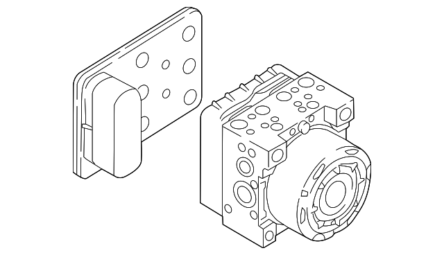 ABS Pump Assembly 5Q0-614-517-FA-BEF