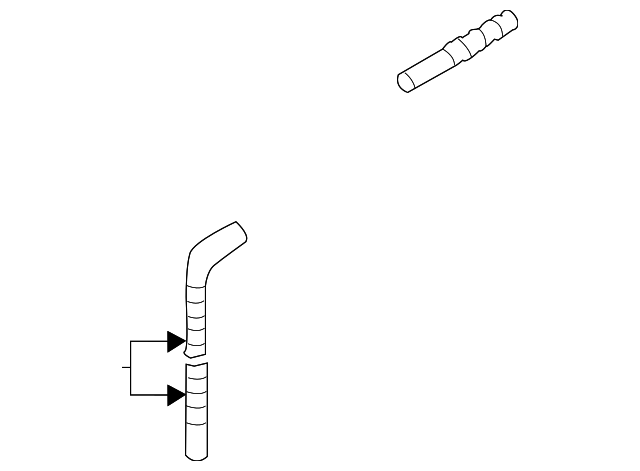 Hose 2D0-955-962 - View 124