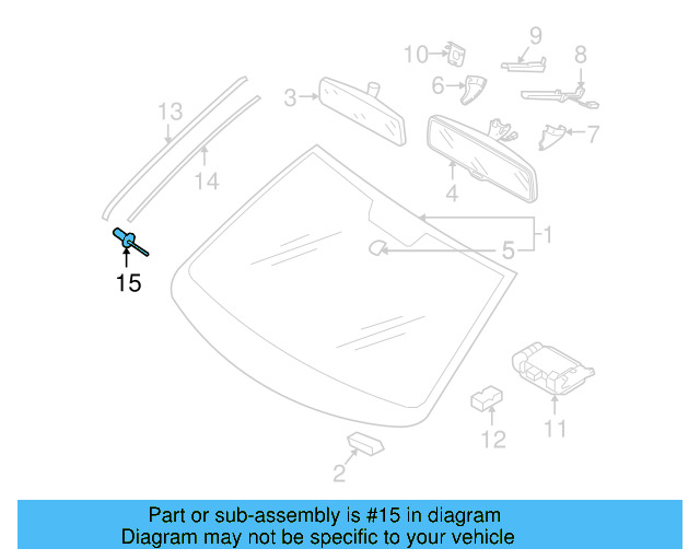 Roof Drip Molding Rivet N-907-878-02 - View 41