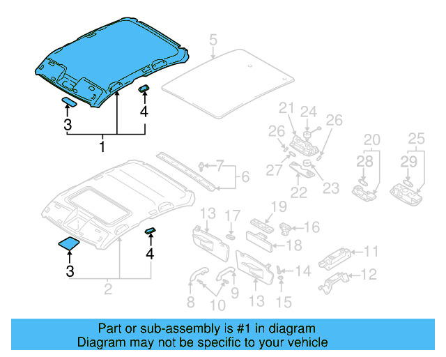 Headliner 3B9-867-501-DF-3U5