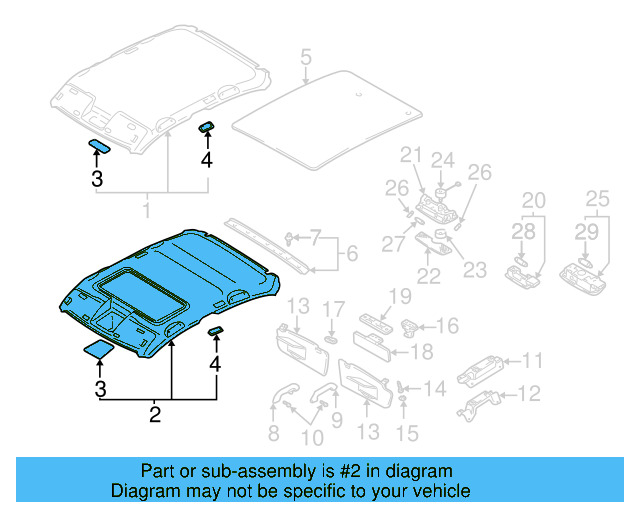 Headliner 3B9-867-501-DF-3U5 - View 3