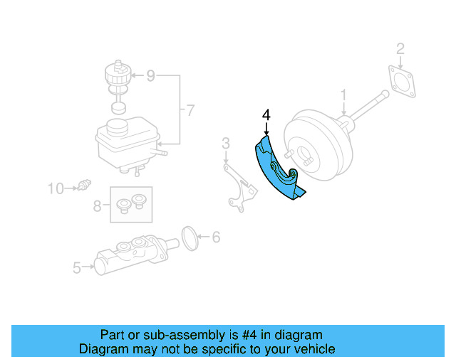 Master Cylinder 1J1-614-019-K - View 3