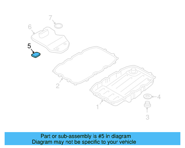 Transmission Oil Pan Magnet 09D-321-368 - View 15