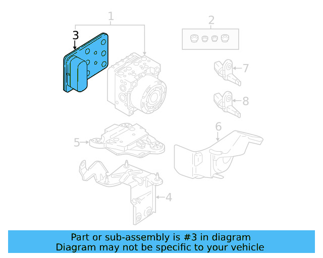 Control Module 5Q0-907-379-FK-REP - View 6