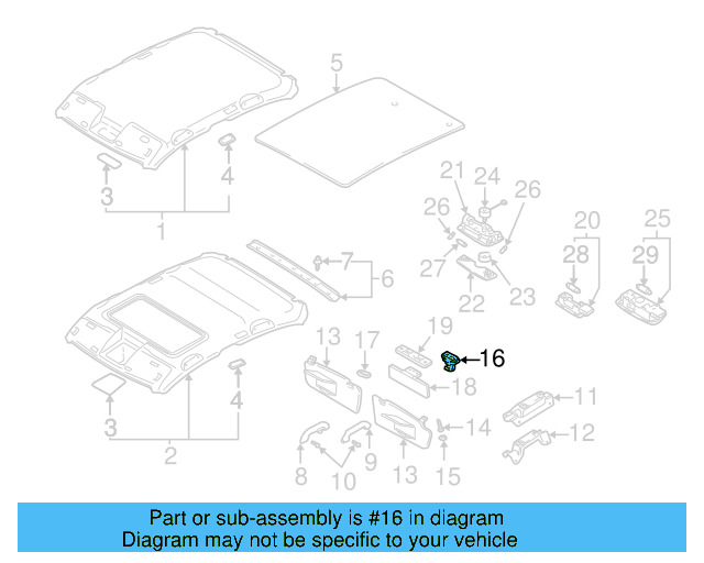 Sun 1C0-857-563-Y20 - View 36