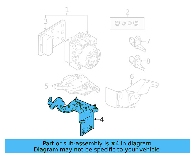 Mount Bracket 5Q1-614-235-K - View 24
