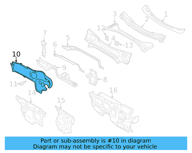 Lower Panel 561-804-011-B - View 8