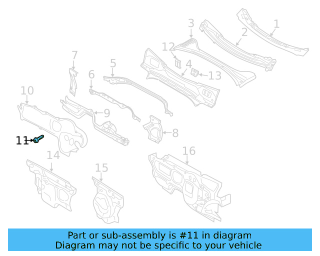 Lower Panel Screw N-904-718-02 - View 15
