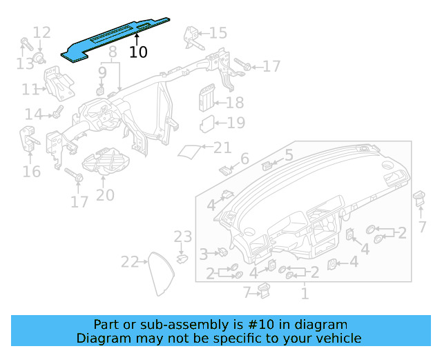 Sound Absorber 561-857-939 - View 4