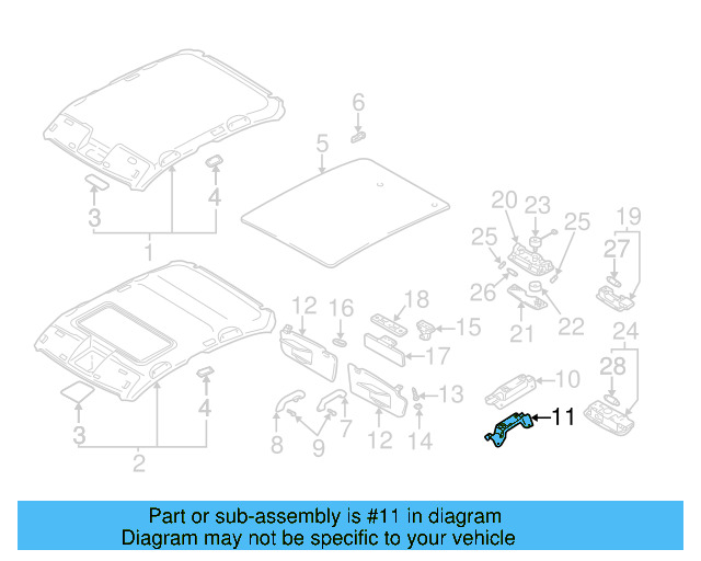 Grip Handle Mount Bracket 3B5-858-687-E - View 5
