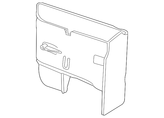 Ashtray Housing 1K4-857-305-9B9