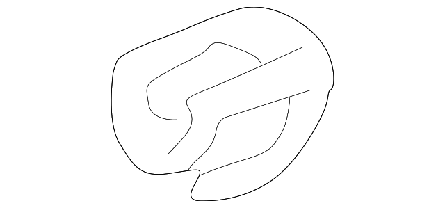 Upper Quarter Trim Clip 3B0-880-288-A - View 4