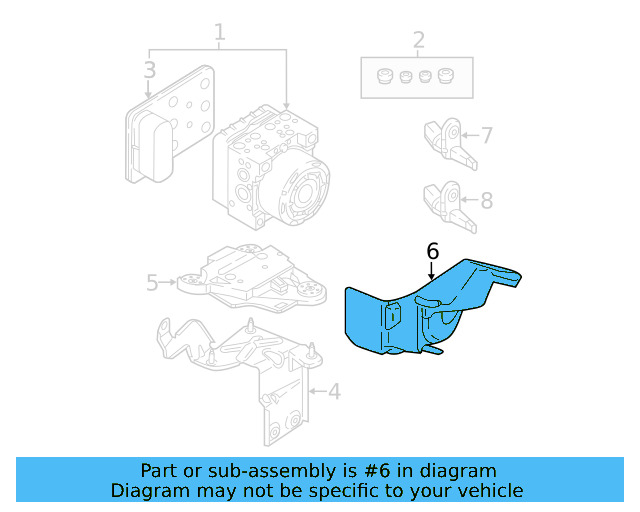 Heat Shield 5Q1-614-321-G - View 5
