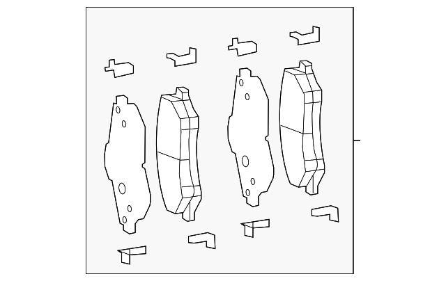 Brake Lining 7B0-698-151-M