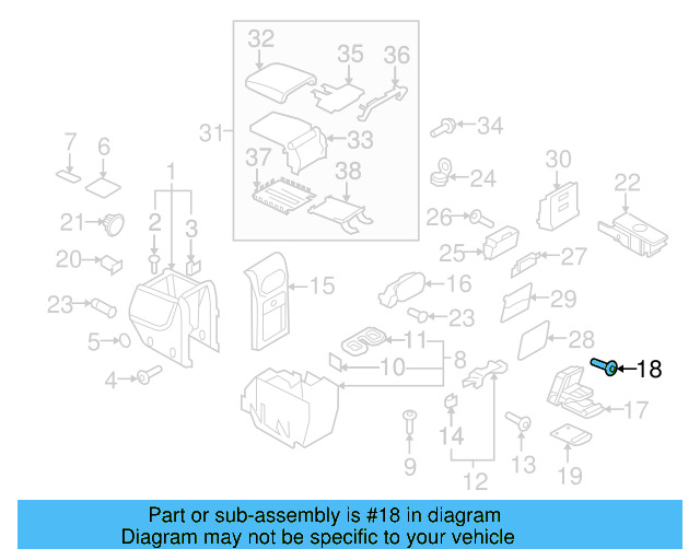 Cup Holder Mat 5N0-863-301-95T - View 11