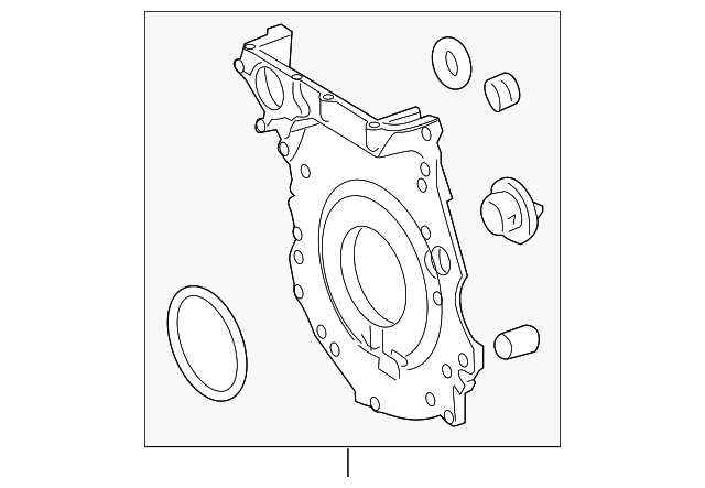 Engine Timing Cover 07K-109-210-G - View 5