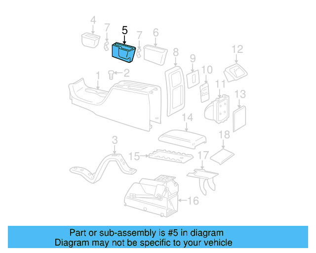 Storage Box 3B0-858-337-33N - View 4