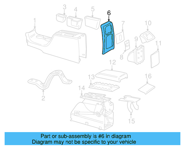 Bezel 3B0-863-289-A94 - View 6