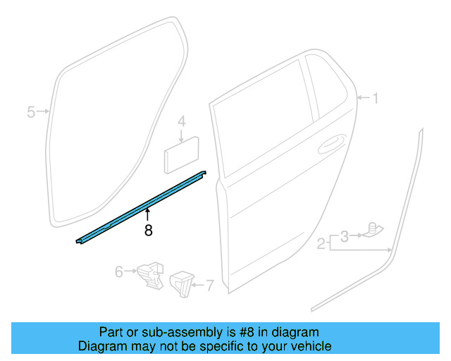 Belt Weather 5G4-837-480-B