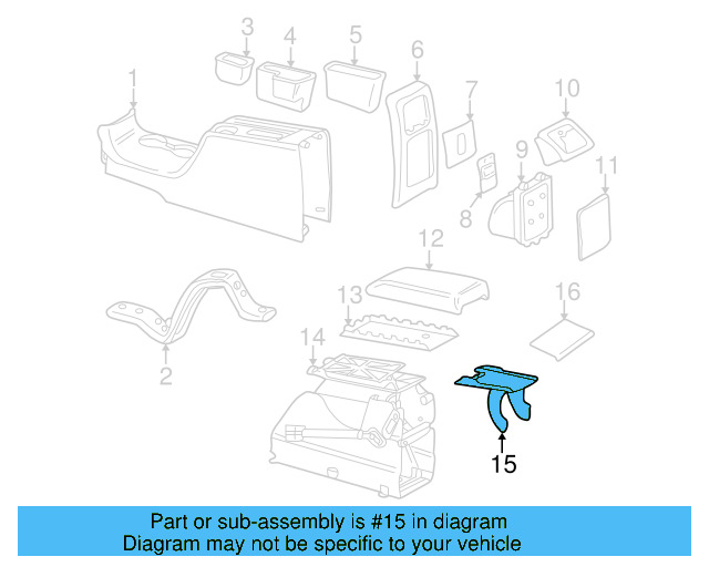 Hinge 3B0-864-249-A-B41 - View 2