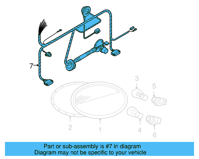 Wire Harness 1C1-971-011 - View 2