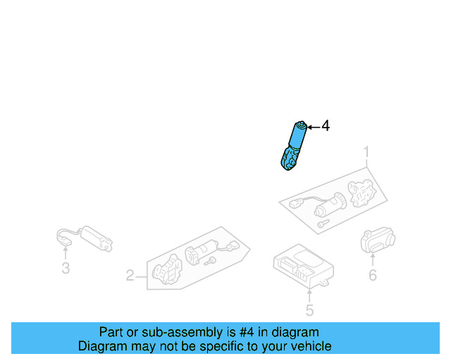 Motor & Gear 3B0-959-762-AF - View 20