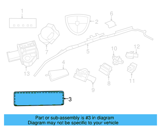 Knee Inflator Module 7B0-880-841-C - View 3