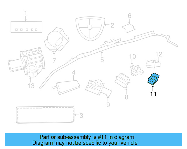 Position Sensor 7B0-980-342 - View 3