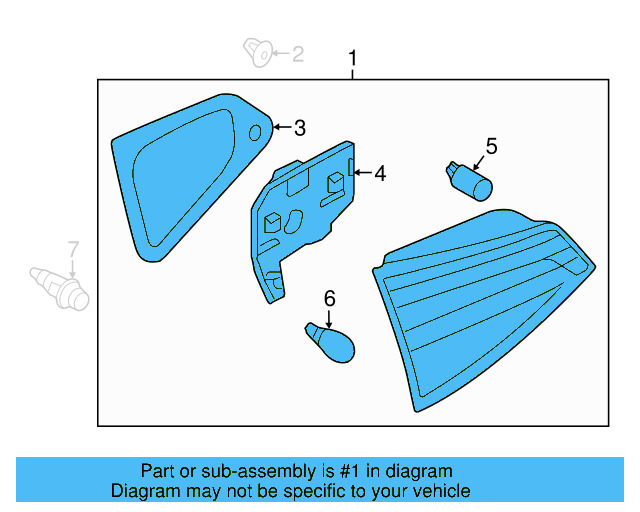 Tail Lamp Assembly 5C6-945-093-K - View 6