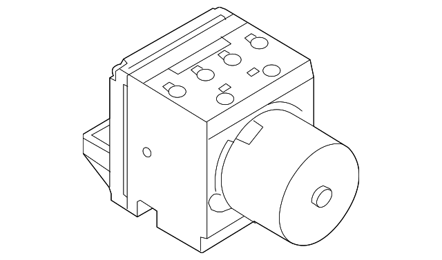 ABS Control Unit 3C0-614-109-AF-BEF